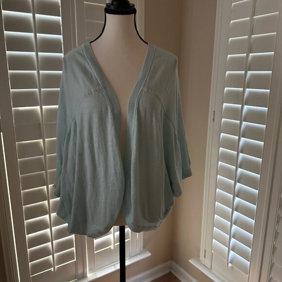 Beautiful Light Blue J. Jill Shrug Cardi - SIZE L - NEW - Picture 6 of 10
